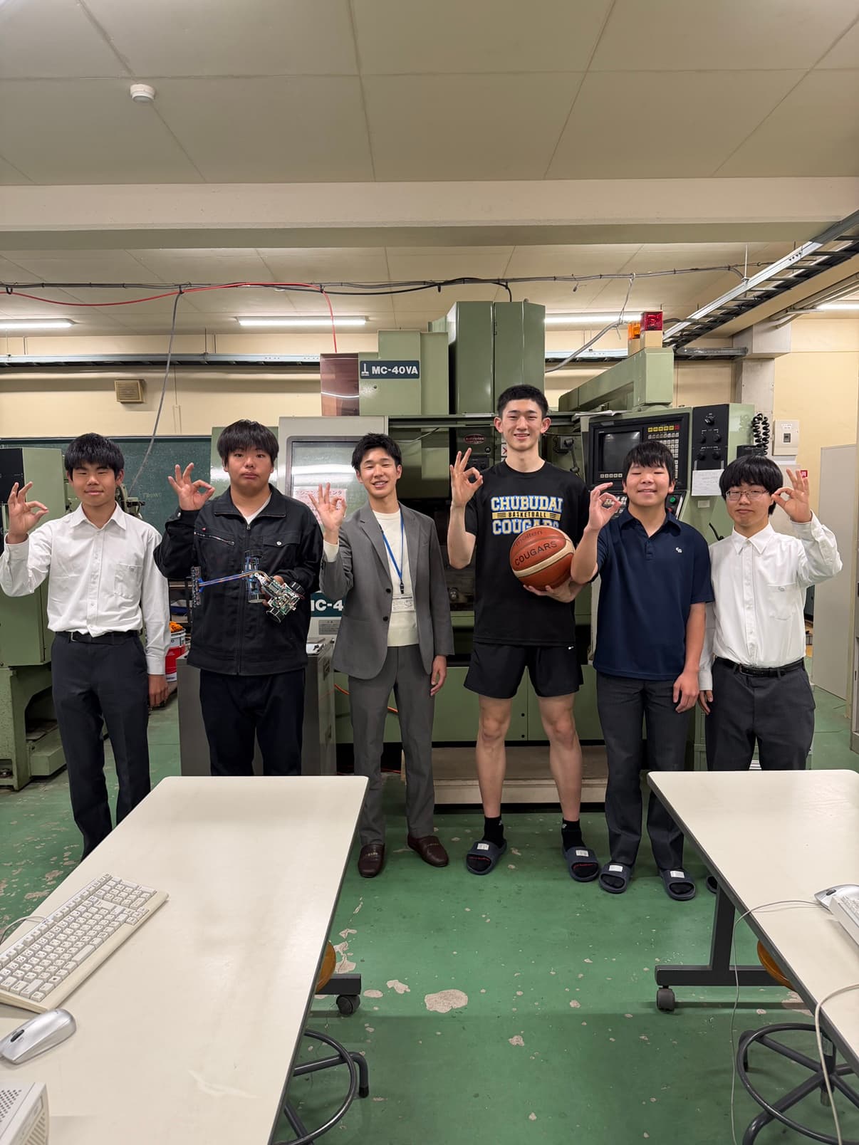 中部大学第一高校 創造工学科の生徒さんを取材いたしました