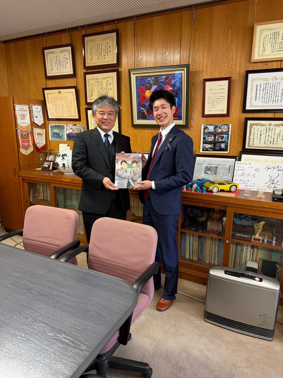 名古屋市立工業高校 佐藤校長とお話しさせていただきました