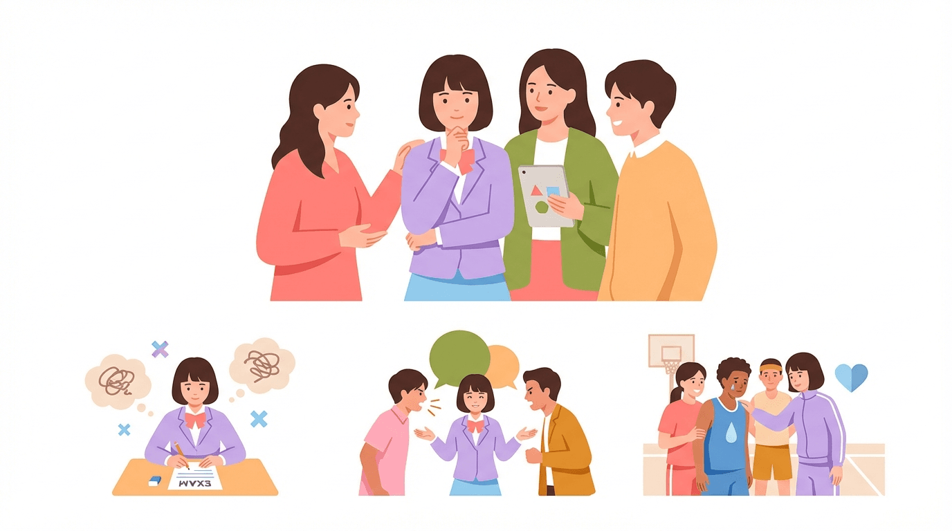 吹奏楽部のKさん（高1・女子）