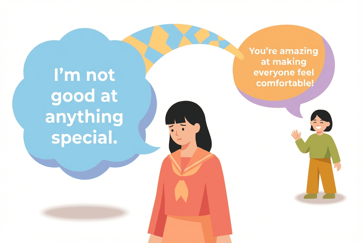 自分が思う自分と、周りから見た自分にはズレがある