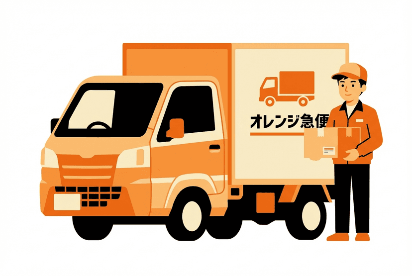 ドライバーの仕事イラスト