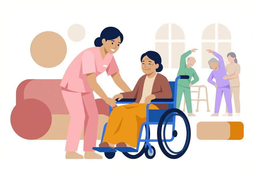 介護・看護の仕事イラスト