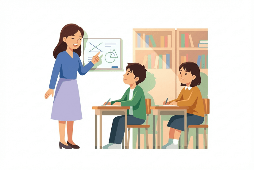教師・講師の仕事イラスト