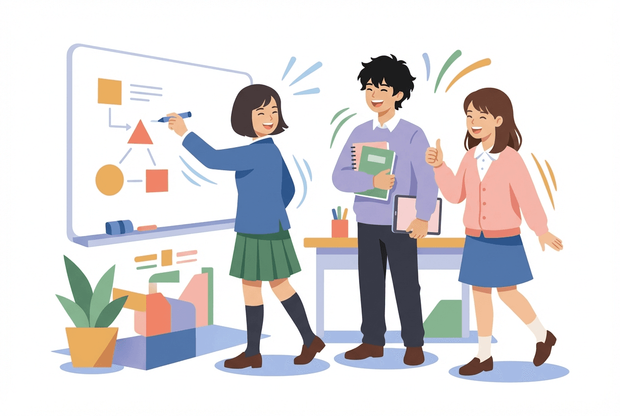 仲間と協力するのが好き