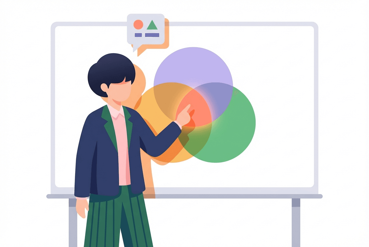 やりたい・できる・必要 — 3つの輪