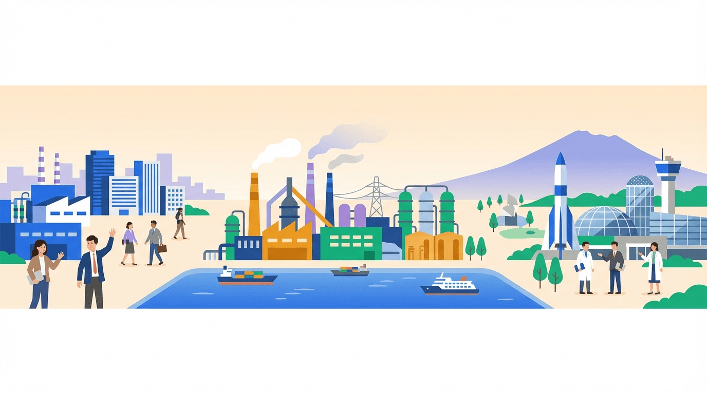 茨城県の産業風景