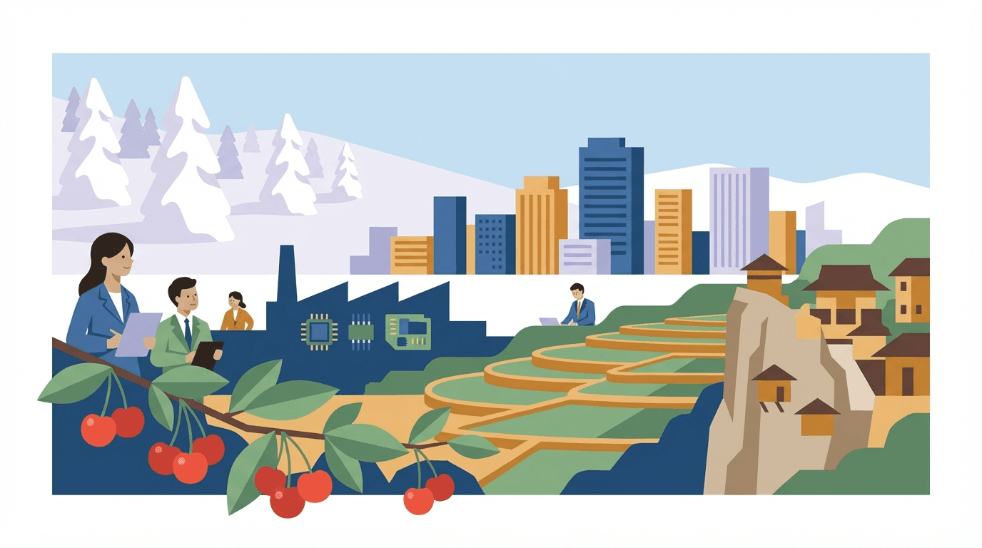 山形県の街並み