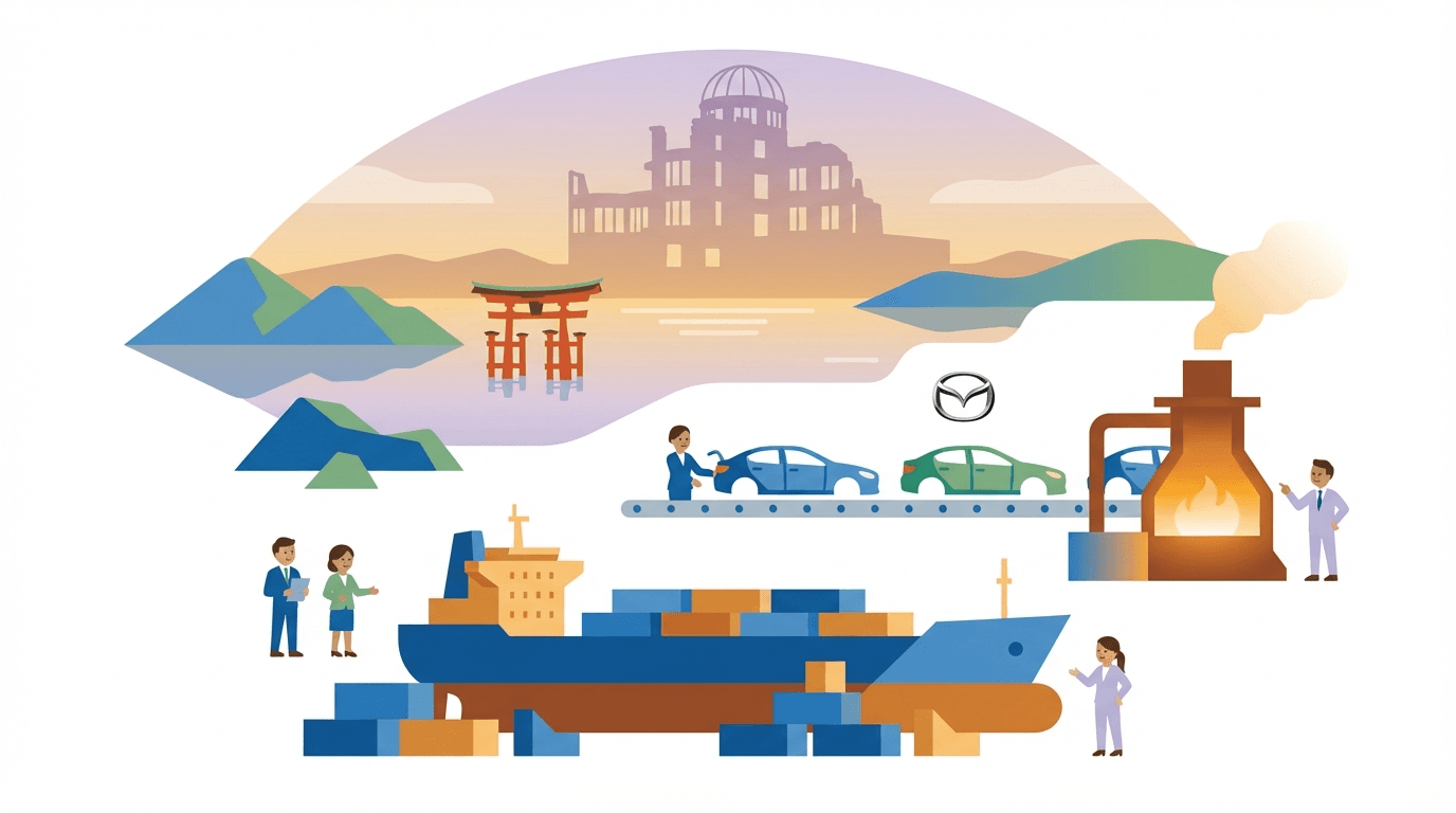 広島県の街並み