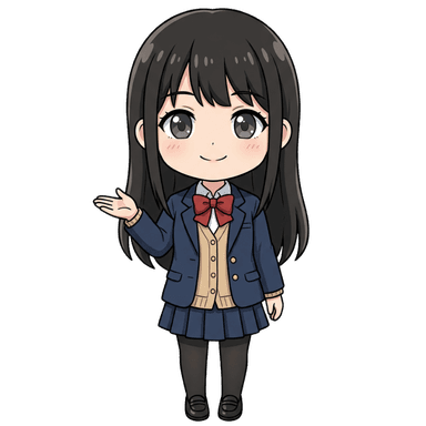 案内するキャラクター