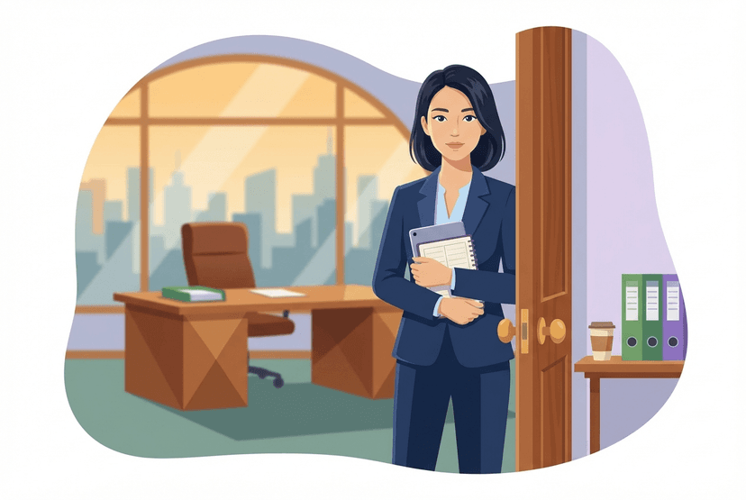 秘書の仕事イラスト