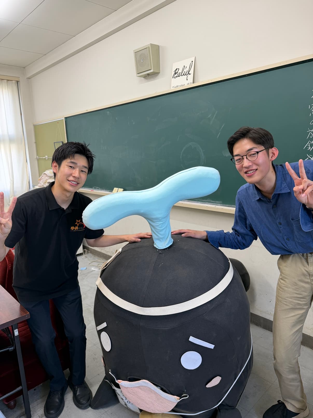 北星高校の生徒会長に取材させていただきました