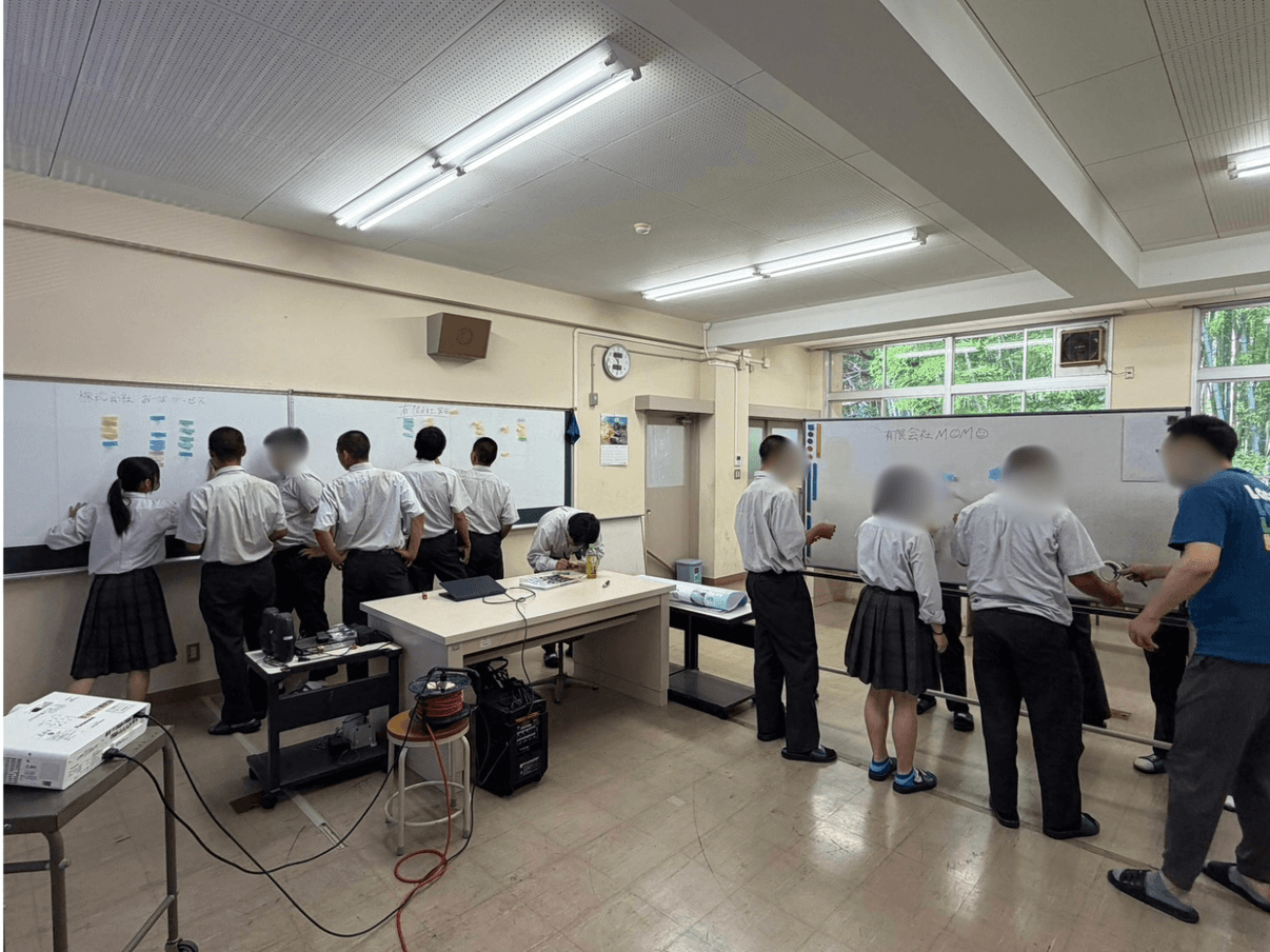 桑名工業高校での授業 前期最終回を実施しました