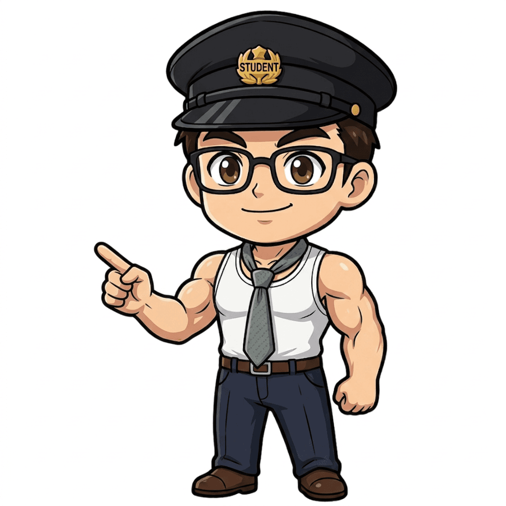 同じ世界観の先生役。案内役と並べて会話の形で使えるようにしています