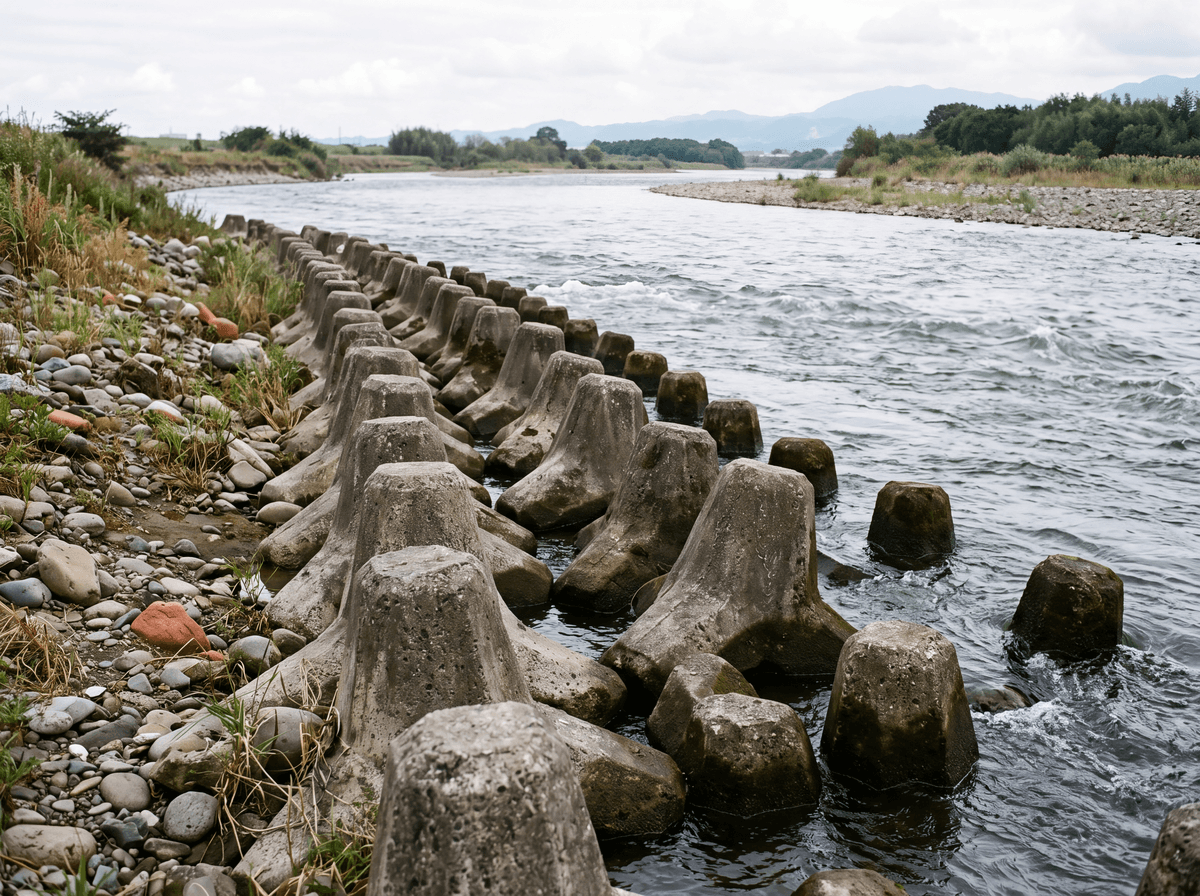 平成30年度 上水道水管橋 下部撤去工事